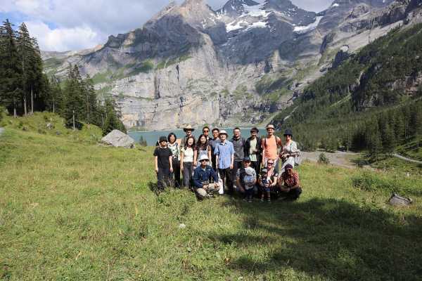 Group trip to Oeschinensee on 2023/07/15.