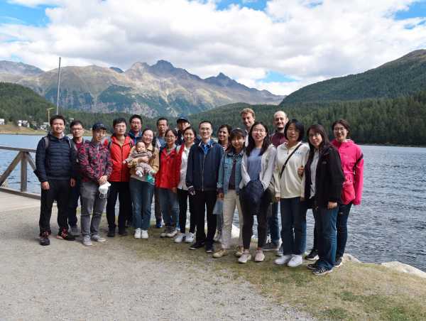 Group trip to St Moritz on 2022/08/21.