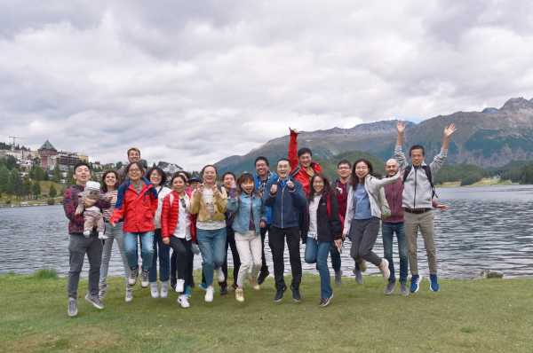 Group trip to St Moritz on 2022/08/21.