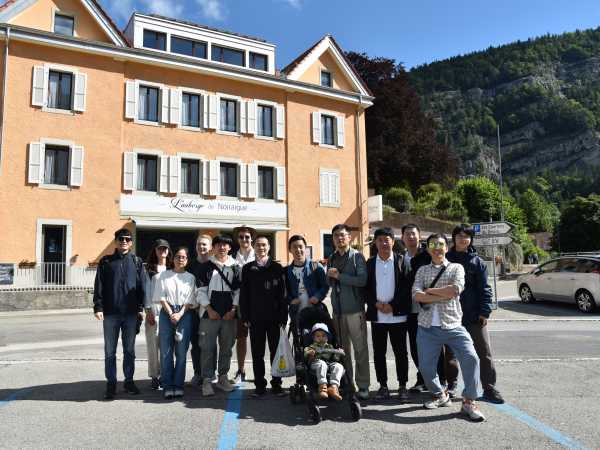 Group trip to Gorges de l’Areuse on 2024/07/13.